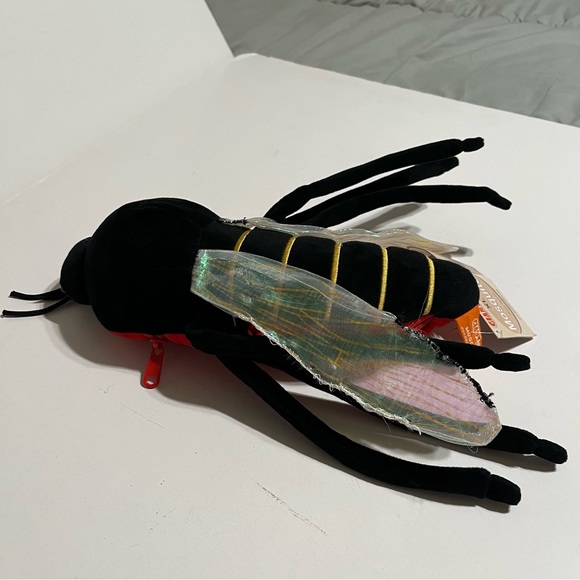 Giant Microbes Mosquito Plush Scientific Toy 2 Pockets Dangling Plush 13” - Picture 4 of 11